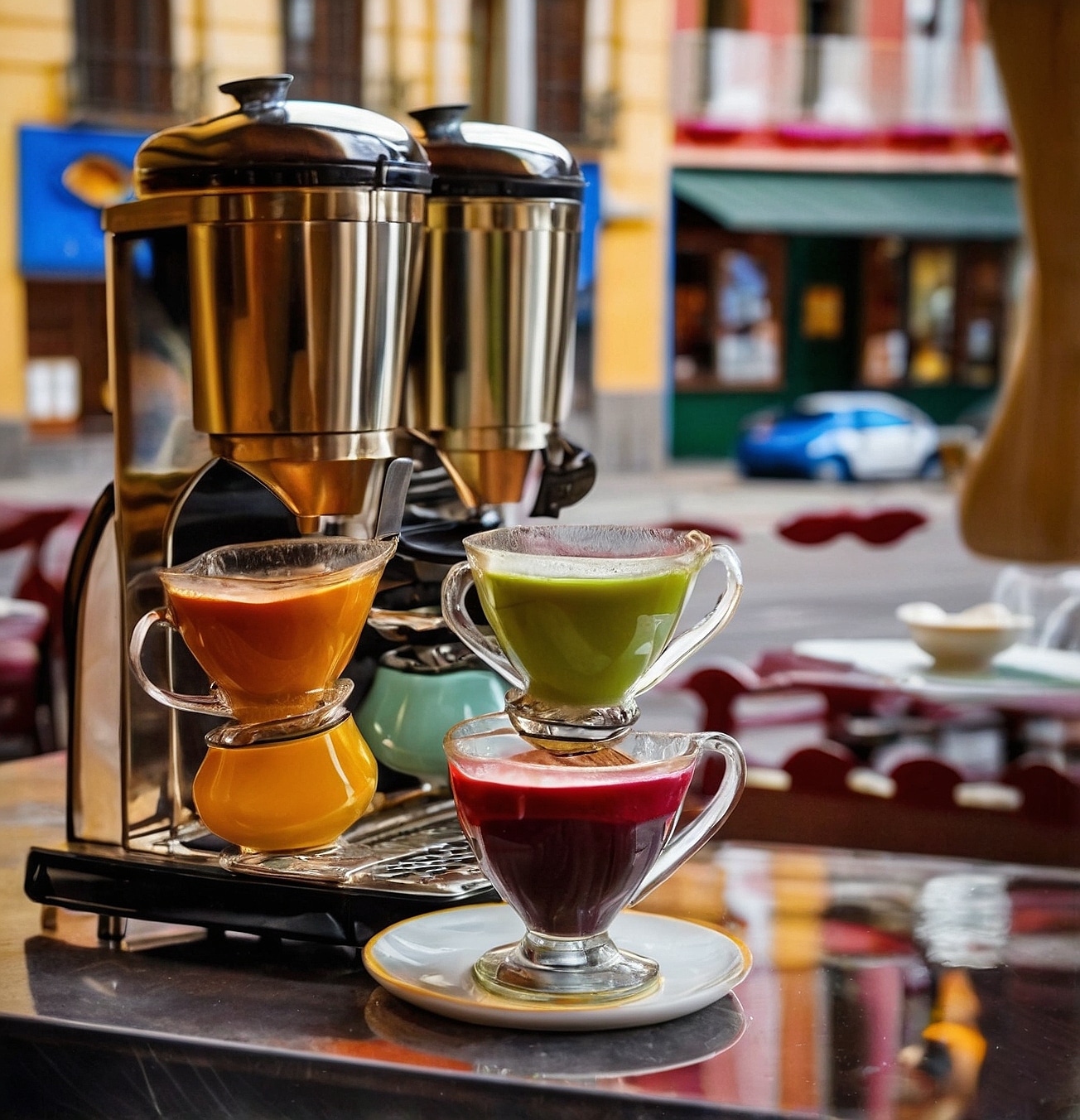 Café especial en bolsa y taza